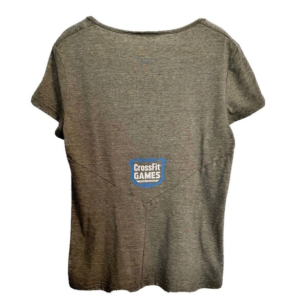 Reebok CrossFit XS T-Shirt Green Athletic ActivChill+Cotton Fitness Workout Top - Picture 5 of 5